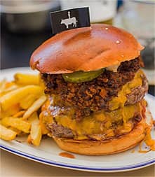 Imagen instagram hamburguesa